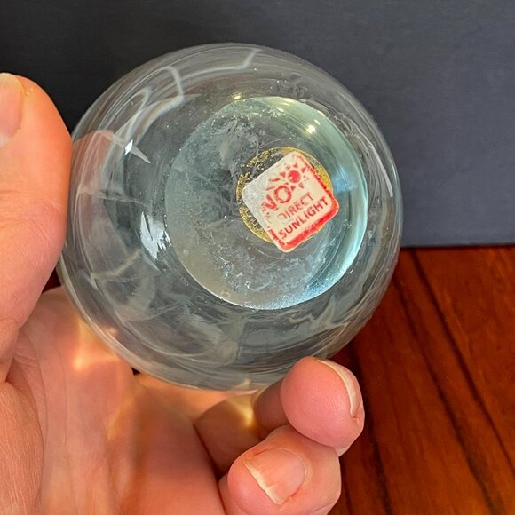 Handmade Glass Jellyfish, Jellyfish Ornaments, Handmade Art Glass Sculpture - Picture 6 of 7